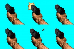 Assault Pistol v1.21g addon - Brutal Doom mod for Doom