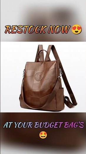 🔥Stylish & Trendy Women’s Backpack Collection ✨#dailyusebag#handbags#shoulderbag#explore#fashion