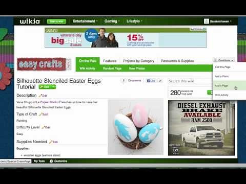 How to create a new page on Wikia