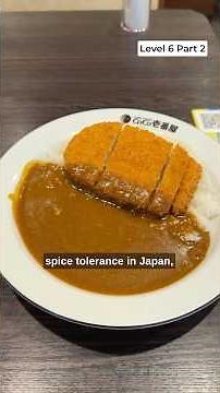 Increasing my spice tolerance in Japan: Level 6 (again)