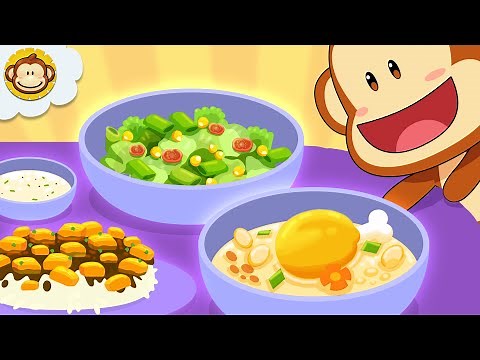 Let's Eat Healthy | Learning English with Baba Lili Tata #nurseryrhymes #cartoon