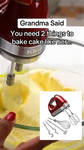 Stop making things so complicated! With the right recipe, the right tools and a little patience baby you can bake any cake! Lemon Pound Cake ain’t nothing but following a few steps. I don’t even pull out my big mixer. I only use my handheld! I linked my favorite handheld mixer for you to grab. And let me know in the comments if you want the lemon pound cake recipe. #soulfood #poundcake #cakerecipe #grandmasrecipe #homemadecake | Soul Food Fix