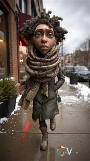 Everybody got their own rhythm… still moving. Music Created / Prompted by CreateVision313 🎼🎶🎵 “Sidewalk Symphony” #aiworld #blackaiartcommunity #aianimation #AICharacter #afrofuturism