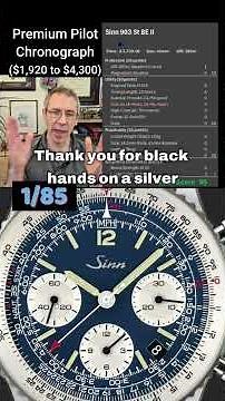 Sinn 903 St BE II #pilotwatch #chronograph