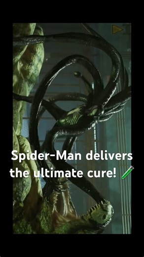 🕷️ Symbiote Spider-Man CURES The Lizard! | Marvel's Spider-Man 2 #ps5 #marvelsspidermanremastered