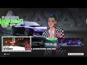 Need for Speed Unbound PS5 with Logitech G923 Wheel and Pedals