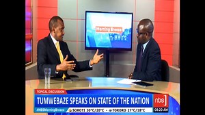 VIDEO: Hon. Frank Tumwebaze: Those talking about poverty in Uganda don't offer solutions, they only exaggerate and politicize it. #NBSMorningBreeze #NBSUpdates #UGAt55 | NBS Television