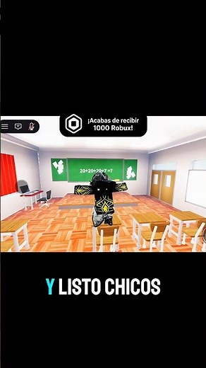 SCHOOL TUTORIAL TO EARN ROBUX 😱🎁 #freerobux #roblox #robloxgames