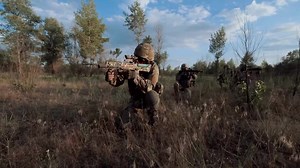 Stock Video Military Troops On The Battlefiel Animated Wallpaper