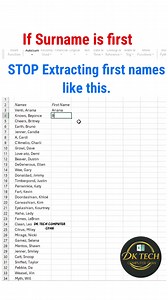 23K views · 142 reactions | Extracting the ending of a text string in excel  #fblifestyle #Excel #GoogleSheets #computer #education | DK TECH Computer GYAN | Facebook