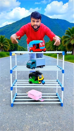 Multipurpose White Blue Metal & PVC Shoe Stand Fitting! 🤗