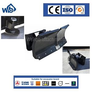 [Hot Item] Snow Pusher Plow and Snow Blade for Skid Steer or Wheel Loader