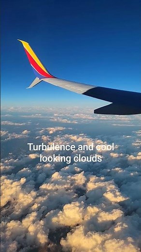 Bumpy air on Southwest flight