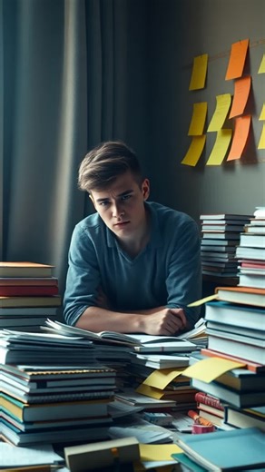 A college student struggles with remembering deadlines and managing anxiety... #ADHDTips #StudentLife