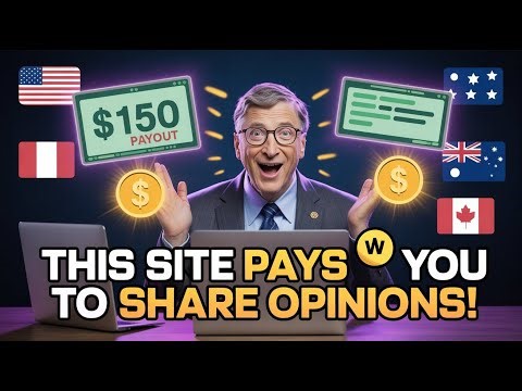 This Website Pays You for Sharing Opinions | Earn Up To $100+ Monthly on userinterviews.com #money