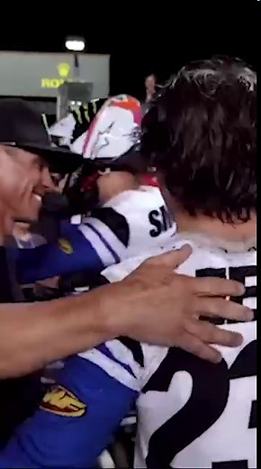 LA holds so much history for me, from ghost riding to pulling off the very first 360 and stacking up numerous X-Games medals. Now, it's Haiden's turn to ride in the Colosseum. If you want a piece of this history, come find us in the pits and we will autograph it for you | Brian Deegan 38