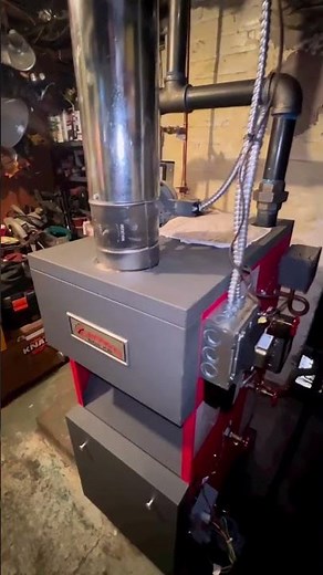 Steam boiler system installation.