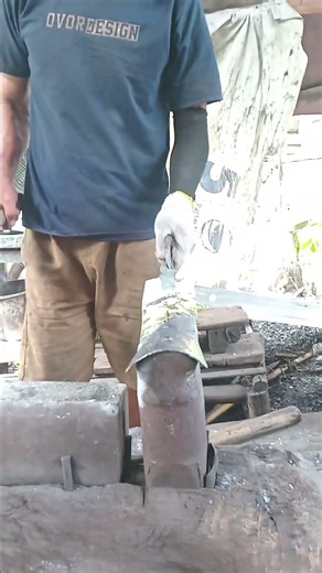 proses pekerjaan pandai besi #metalart #metaworking