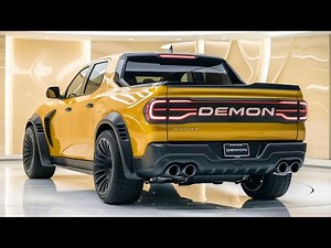 2025 Dodge Demon Pickup Truck Unveiled: A 850-HP Beast You Won’t Believe!