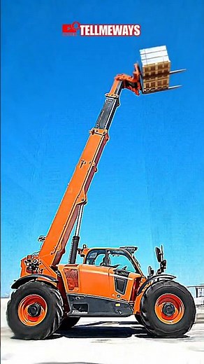 See How a Telehandler Handles Extreme Reach 🔥🚧