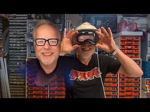 Adam Savage Reacts to Apple Vision Pro's New Personas!
