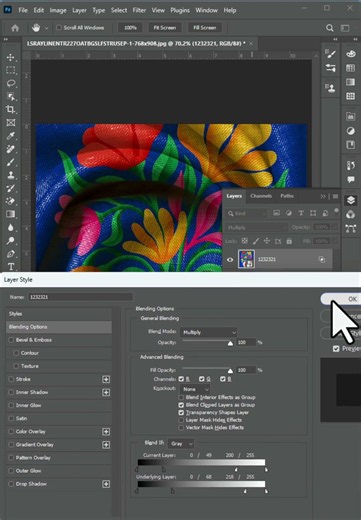 Photoshop Tutorial for beginners | Realistic Layer Styles #shorts #photoshop #tips #tutorials