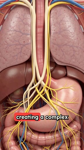 The celiac plexus also called the solar plexus is one of the most important autonomic nerve centers in the body. Positioned around the origin of the celiac artery, it integrates sympathetic fibers from the thoracic splanchnic nerves and parasympathetic fibers from the vagus nerve. It distributes nerve supply to major organs including the liver, stomach, pancreas, spleen, adrenal glands, and proximal intestines. Understanding this plexus is crucial for grasping autonomic control of digestion and