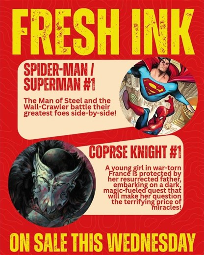 April 20, 2026 - Fresh Ink - New Comics this Wednesday