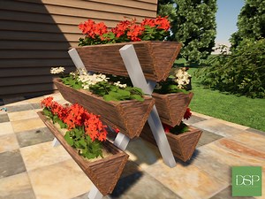 5 Box Tier Planter Plans, Garden Planter Plans, Flower Box Plans, DIY Flower Box, Herb Box, DIY Build Plans, Woodworking Plans - Etsy