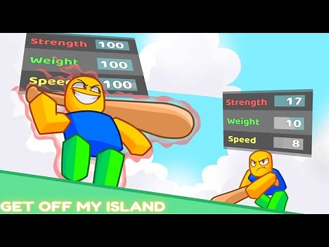 Roblox Get off my island all Codes + 3500 THOUSAND stat point + 1500 Coins more agility revamp dash