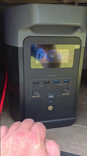 Predator 200 watt portable solar panel. #ecoflow #harborfreight