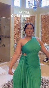 51K views · 24 reactions | മലയാളി ✨ #floridalife #outfitideas #ootd #mathimole #outfitinspo #fashion #styletips #outfitideas #grwm #fashionstyle #styling #todaysoutfit #partywear #oneshoulderdress | Mathimole M Mathew | Facebook