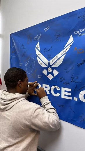Congratulations Trainee Lewis on taking the next step in becoming an Airman in the US Air Force. Enjoy basic training. | AF Hattiesburg