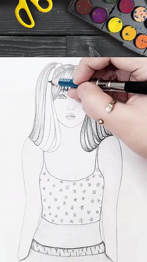 رسم بنات كيوت | تعليم رسم بنت كيوت مع قصه شعر سهل بالرصاص خطوه بخطوه للمبتدئين بطريقة سهلة | رسم سهل رسم سهل | تعليم رسم بنت كيوت مع شعر طويل سهل بالرصاص خطوه بخطوه للمبتدئين بطريقة سهلة | رسم بنات تعلم رسم فتاة جميلة وكيوت بطريقة بسيطة و سهلة جدا بالرصاص و الفحم و أدوات بسيطة وتعلم ايضا رسم شعر بنت بطريقة سهلة كيفية رسم فتاة خطوة بخطوة ، في هذا الفيديو التعليمي ، سأشارك معك أسهل طريقة وأسرع طريقة لرسم فتاة جميلة في برنامج تعليمي خطوة بخطوة للمبتدئين Learn to draw a beautiful girl and cute simpl