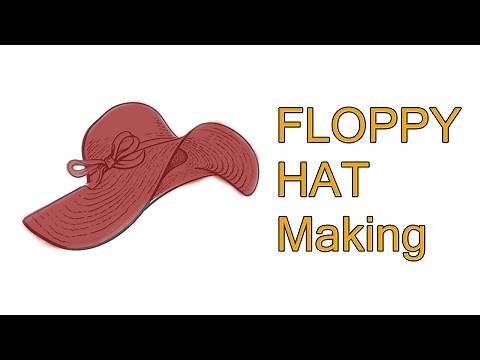 How To Make Floppy Hat | easy at home | DIY Hat