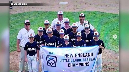 ‘Next stop Williamsport!’ Adam Sandler rooting for NH team as they head to Little League Baseball World Series
