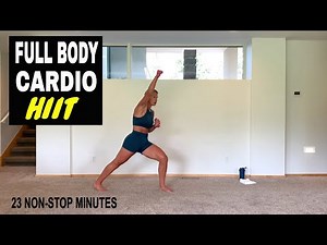 FULL BODY, BODYWEIGHT CARDIO HIIT WORKOUT AT HOME