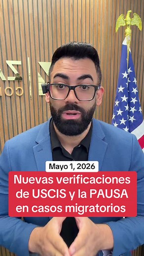 🚨ATENCIÓN: USCIS implementó controles de antecedentes más estrictos. Ahora las huellas biométricas se revisan nuevamente usando bases más amplias del Federal Bureau of Investigation, incluso en casos ya pendientes. No significa que todos deban repetir su cita de huellas, sino que se hace una re-verificación digital con sistemas más avanzados. Como resultado, podrían aumentar los retrasos y el nivel de revisión en los casos, especialmente si hay inconsistencias u omisiones en la información pres