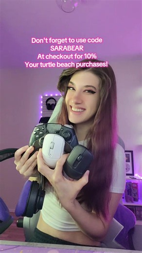 What kind of mouse do you prefer? Use code SARABEAR for 10% off turtle beach products! 🔗 In my Bio. #turtlebeach #ad #turtlebeachaffiliate