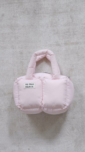 My Mum Made It on Instagram: "Puffer Small Bags✧˚ ༘ ⋆｡ ˚ are here!🥹 Half the size of our puffer tote bags, with the same carry strap + detachable shoulder strap."