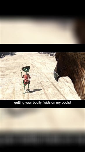 Rango showdown gone wrong part 2 #showdown #fyp #animation #movies #guifypage