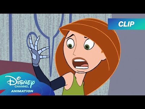Kim's Biometric Halloween Costume! 🎃🦾 | Kim Possible | @DisneyChannelAnimation