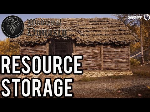 Medieval Dynasty How To Build Resource Storage Resourcefulness Chapter VI Beginners Guide 2022