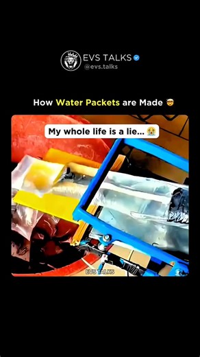 EVS Talks on Instagram: "This Is How a Machine Cuts & Packs Into Packets ⚙️🤯 | Satisfying Factory Process 🍬📦 Ever wondered how products get perfectly cut, sealed, and packed into those neat little packets? 🏭🤔 This automatic packing machine does it all — cutting, filling, sealing, and wrapping in seconds! ⚙️🔥 From snacks to spices, these industrial machines handle thousands of packets per hour with precision and speed. Watching it work is oddly satisfying! 😍 📌 Subscribe for more factory p