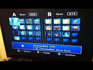 GameCube memory card data
