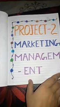 Marketing management project on watch⌚ class 12th ||#business studies project class 12th #watch