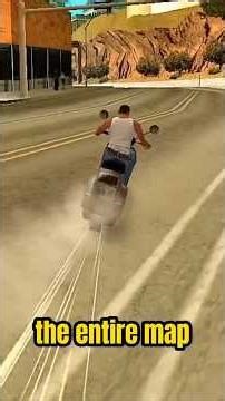 GTA SAN ANDREAS CAN Cross the entire map with Six Star wanted level using with motorcycle #gtasan