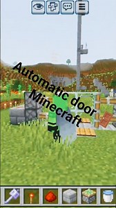 How to Make an Automatic Door in Minecraft 🤯😱😲#minecraft#NO BATIDÃO#songs@mrBeast