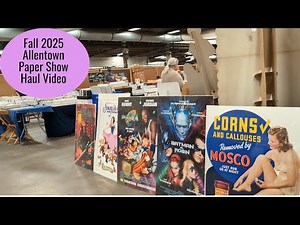 Allentown Paper Show Fall 2025 Haul Video