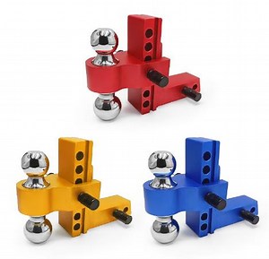 [Hot Item] RV Trailer Arm Double Ball Head High Strength Aluminum Alloy Tow Arm Trailer Hook off-Road Vehicle Adjustable Tow Arm